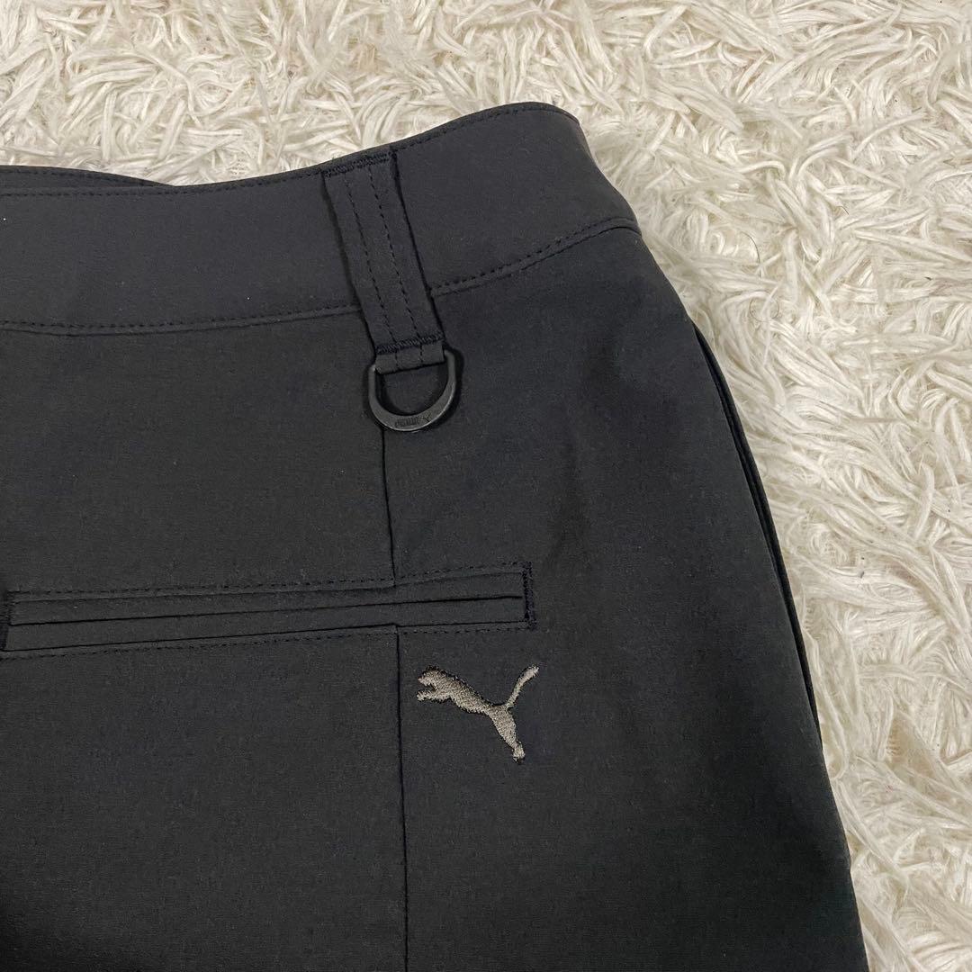 PUMA GOLF プーマゴルフ レディース Pロゴ セットアップ 黒