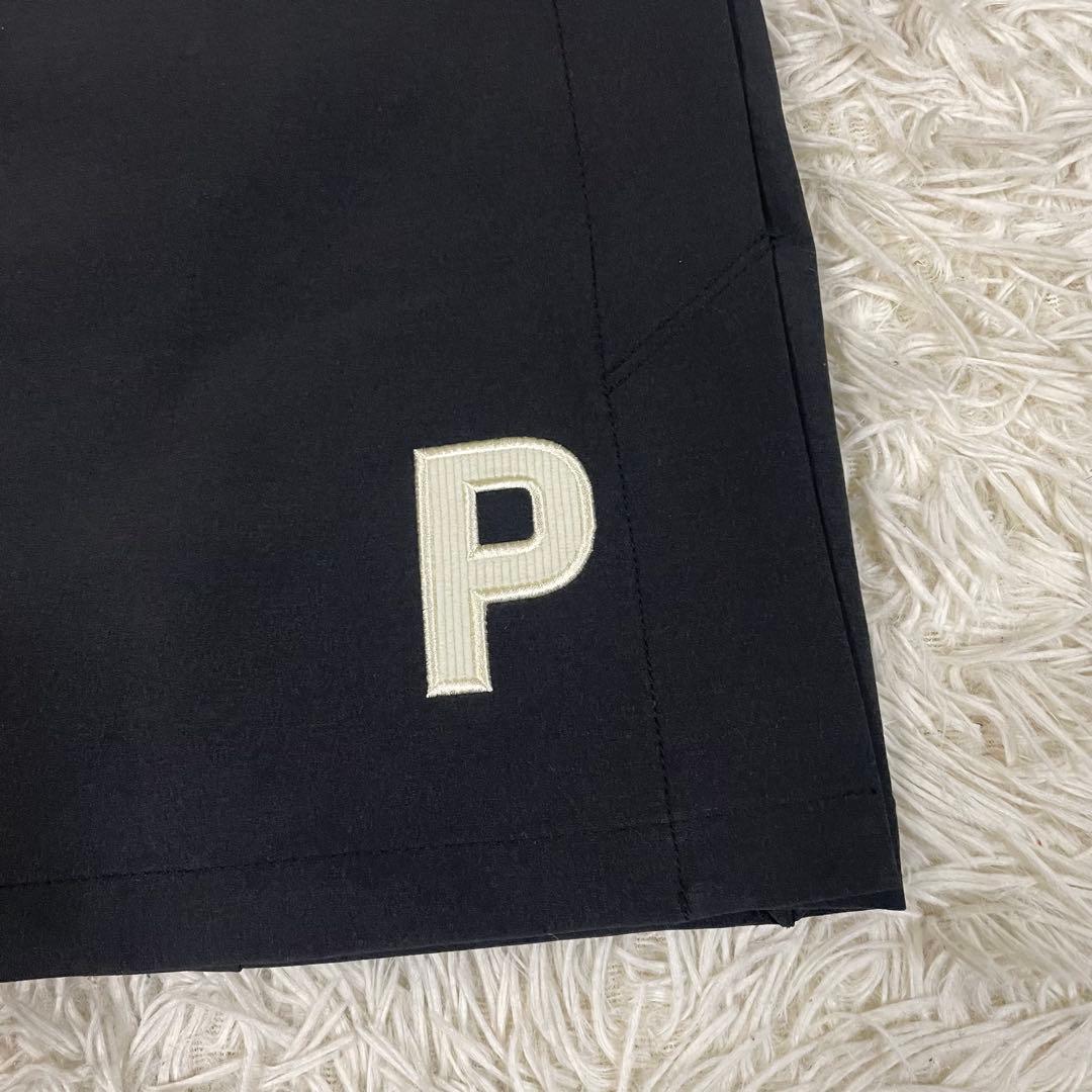 PUMA GOLF プーマゴルフ レディース Pロゴ セットアップ 黒