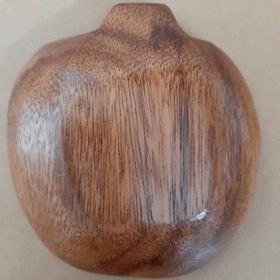 【希少・証書付】屋久杉 りんご型 小鉢・銘々皿 6点セット（やや傷あり）