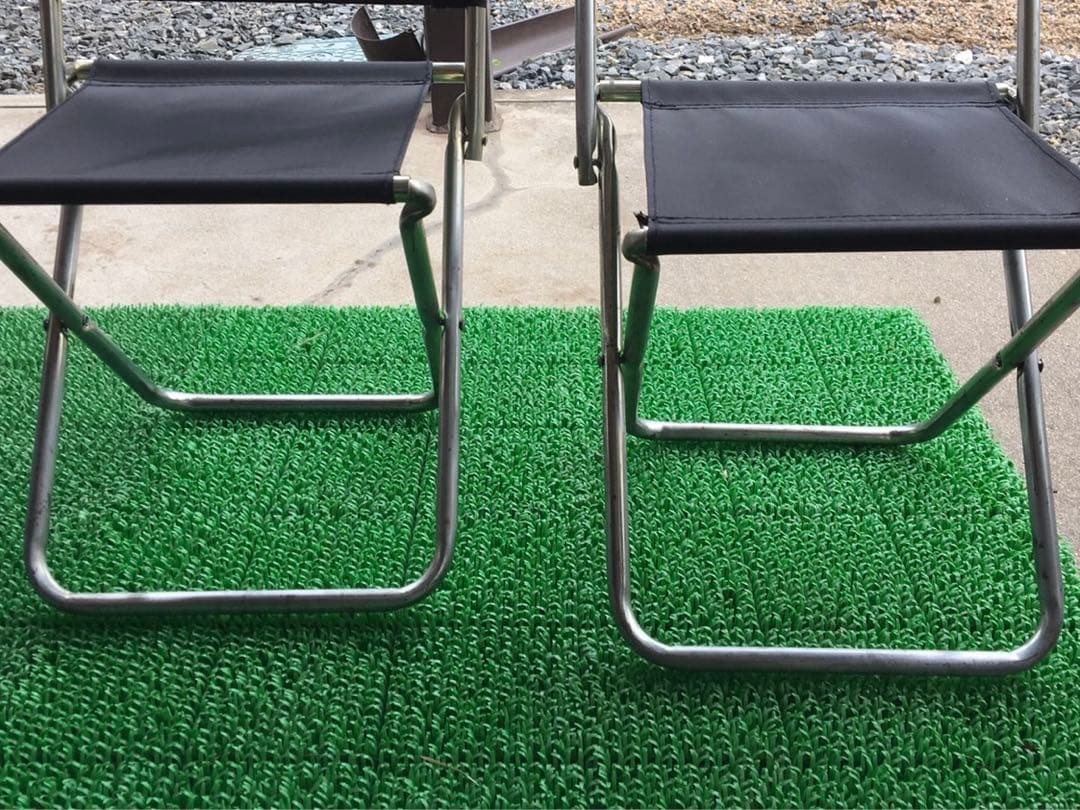 LARK・ジョン・プレイヤー・スペシャル　折りたたみ椅子　レトロ　レジャーイス