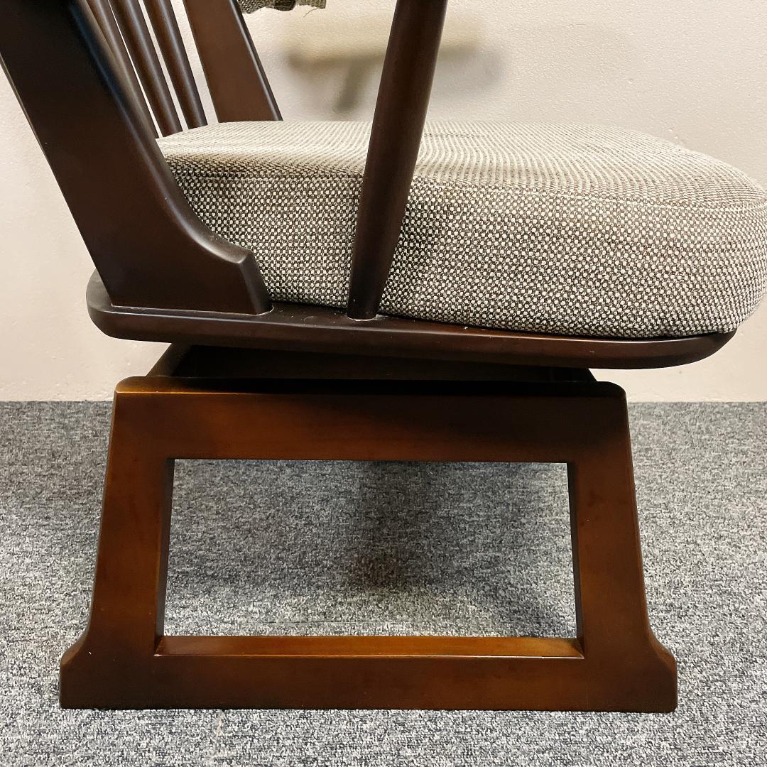 希少　ニトリ　回転式　ダイニングチェア ダークブラウン MARAK SWIVEL