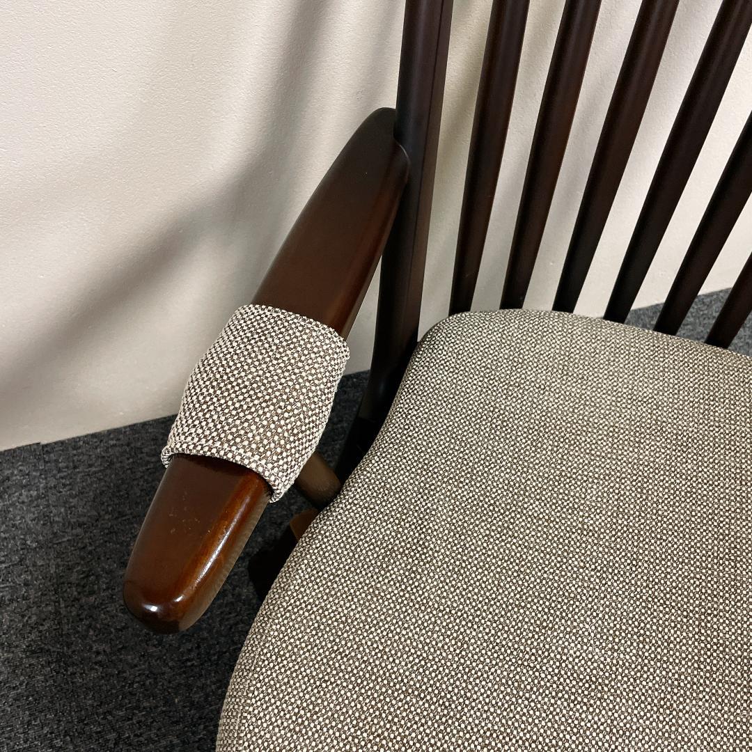 希少　ニトリ　回転式　ダイニングチェア ダークブラウン MARAK SWIVEL