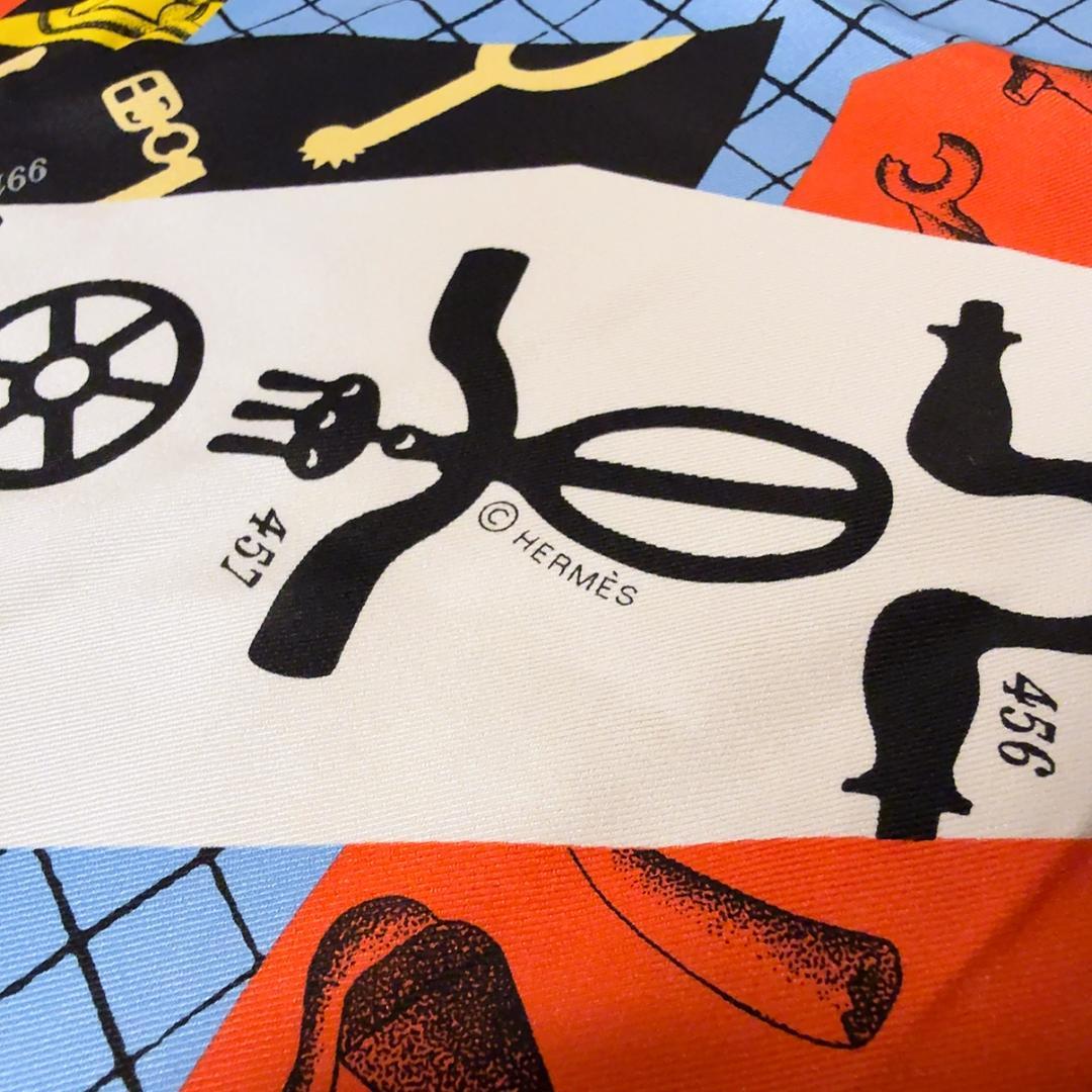 ◇エルメス◇シルク/カレ70/レ・プティ・パピエ/スカーフ/レア/HERMES