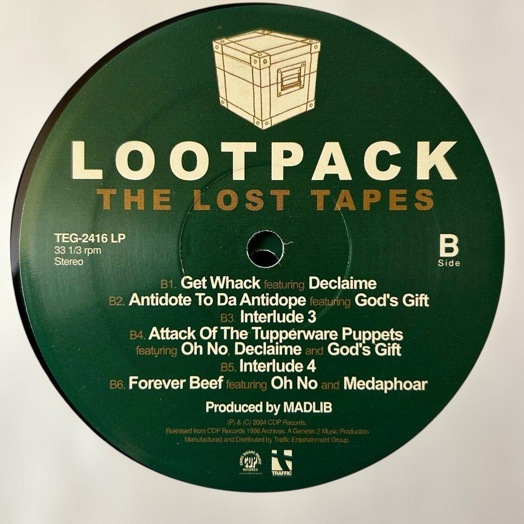 洋楽 Lootpack The Lost Tapes 2LP