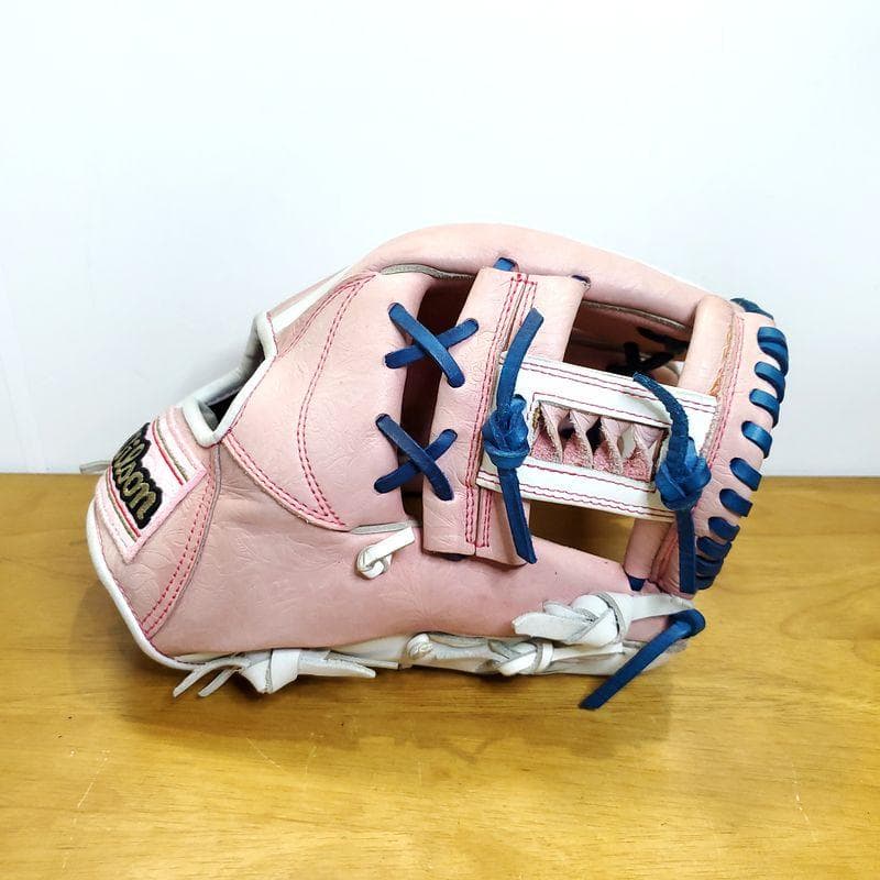 ウイルソン 限定 花柄レザー ベクサム Wilson 内野用 軟式グローブ