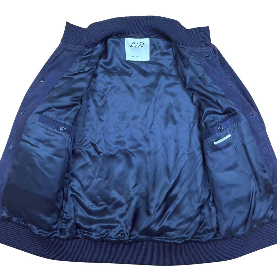 Valstar ヴァルスタリーノ ゴート スエード レザー ブルゾン 48