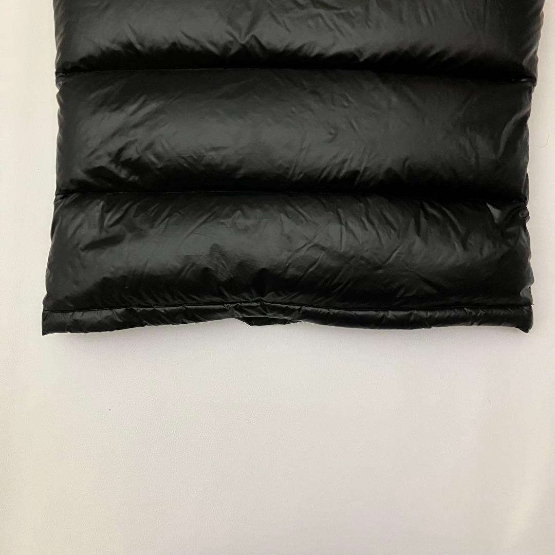 ✨希少　ホワイトグース✨ BEAMS ダウンベスト　フード着脱可　ブラック