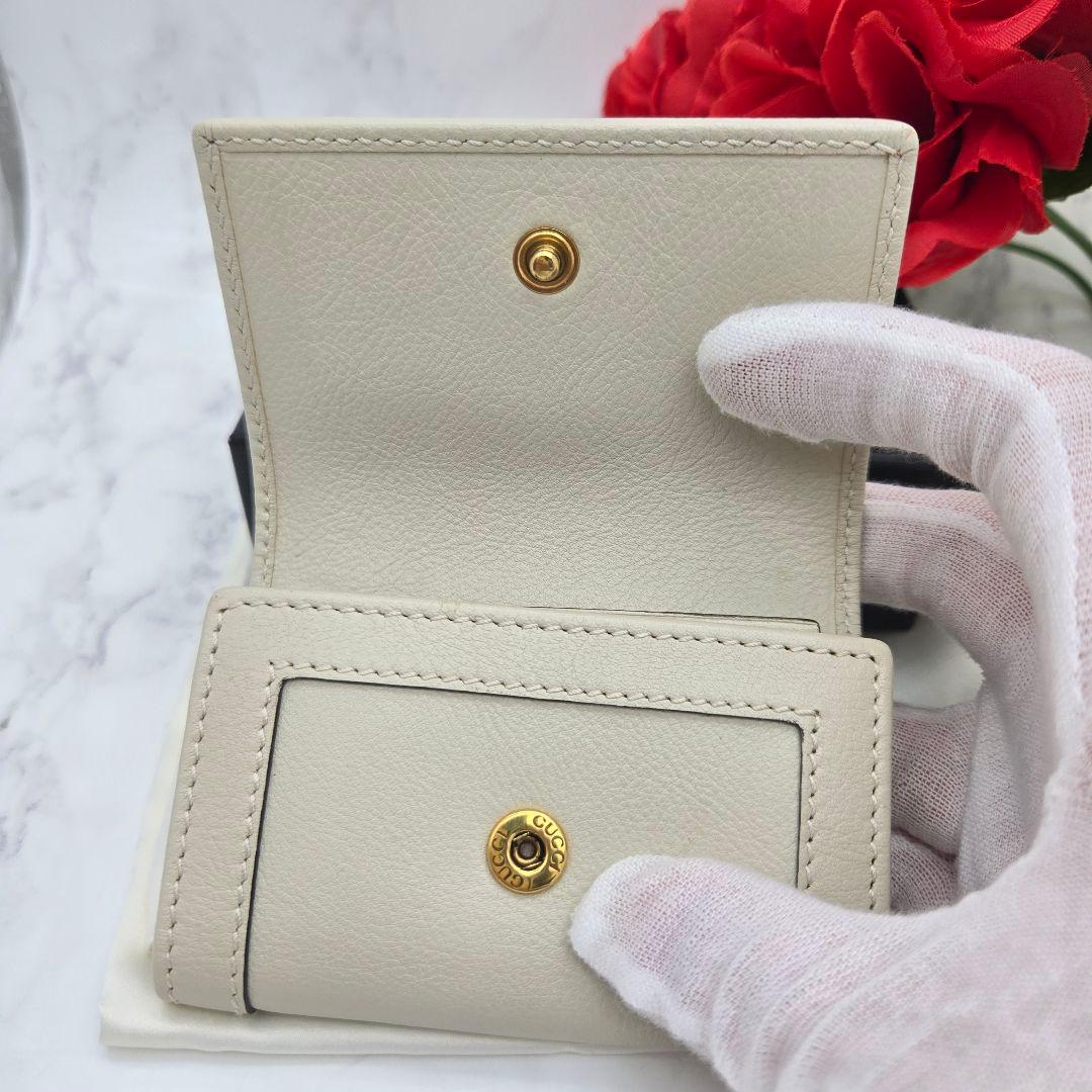 【極美品】 GUCCI グッチ キーケース 6連 GG マーモント バンブー