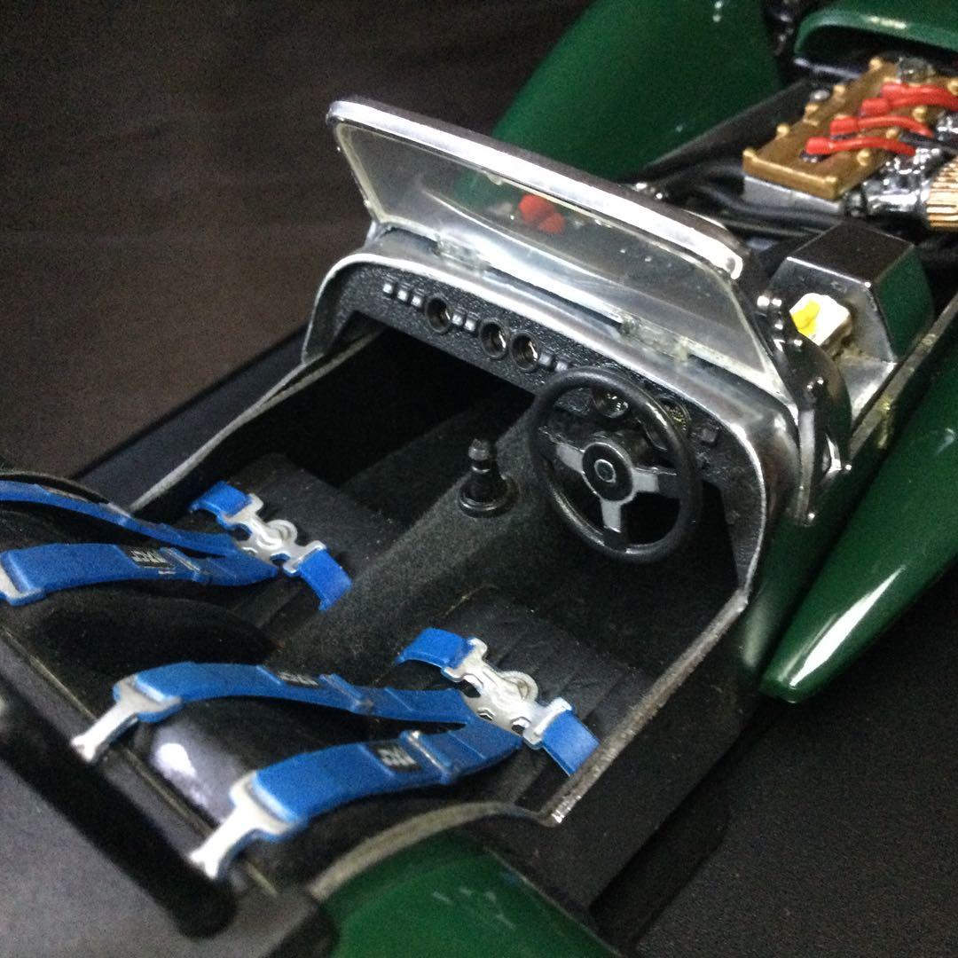 CATERHAM SUPER SEVEN 1/18 京商 ケーターハム　ケース付