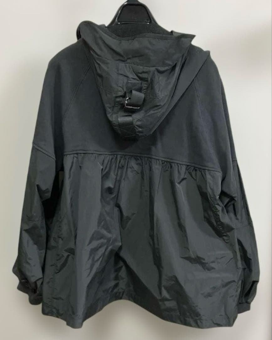 新品　ラシュッド　アクティブ　異素材　パーカー　ハーフジップ　F