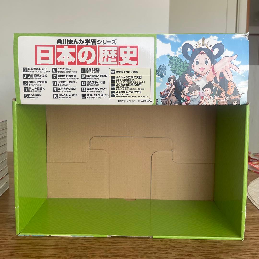 日本の歴史 全15巻+別巻4冊定番セット　角川まんが学習シリーズ