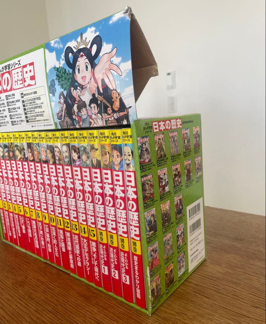 日本の歴史 全15巻+別巻4冊定番セット　角川まんが学習シリーズ