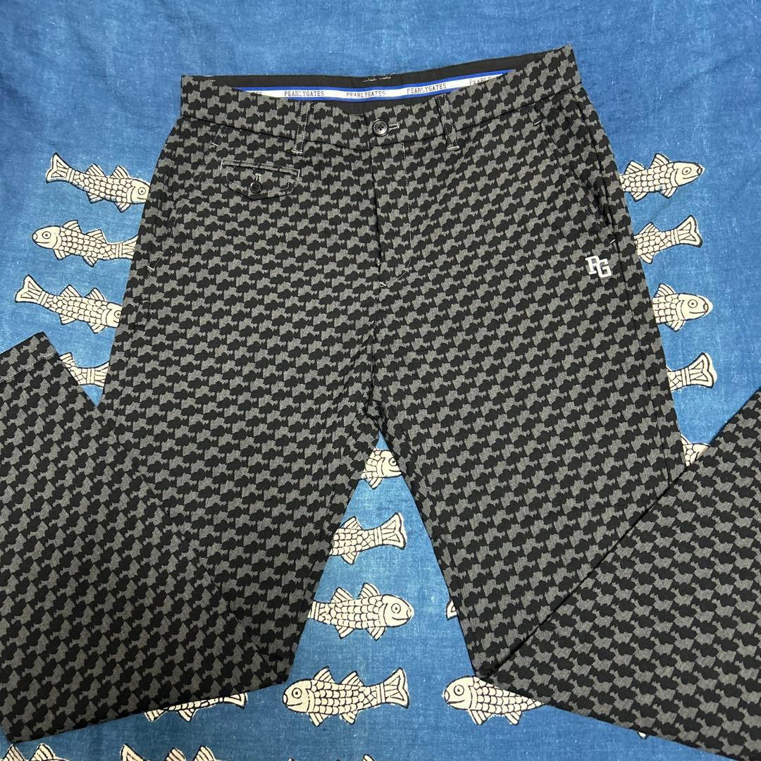 PEARLY GATES スヌーピー総柄パンツ　5