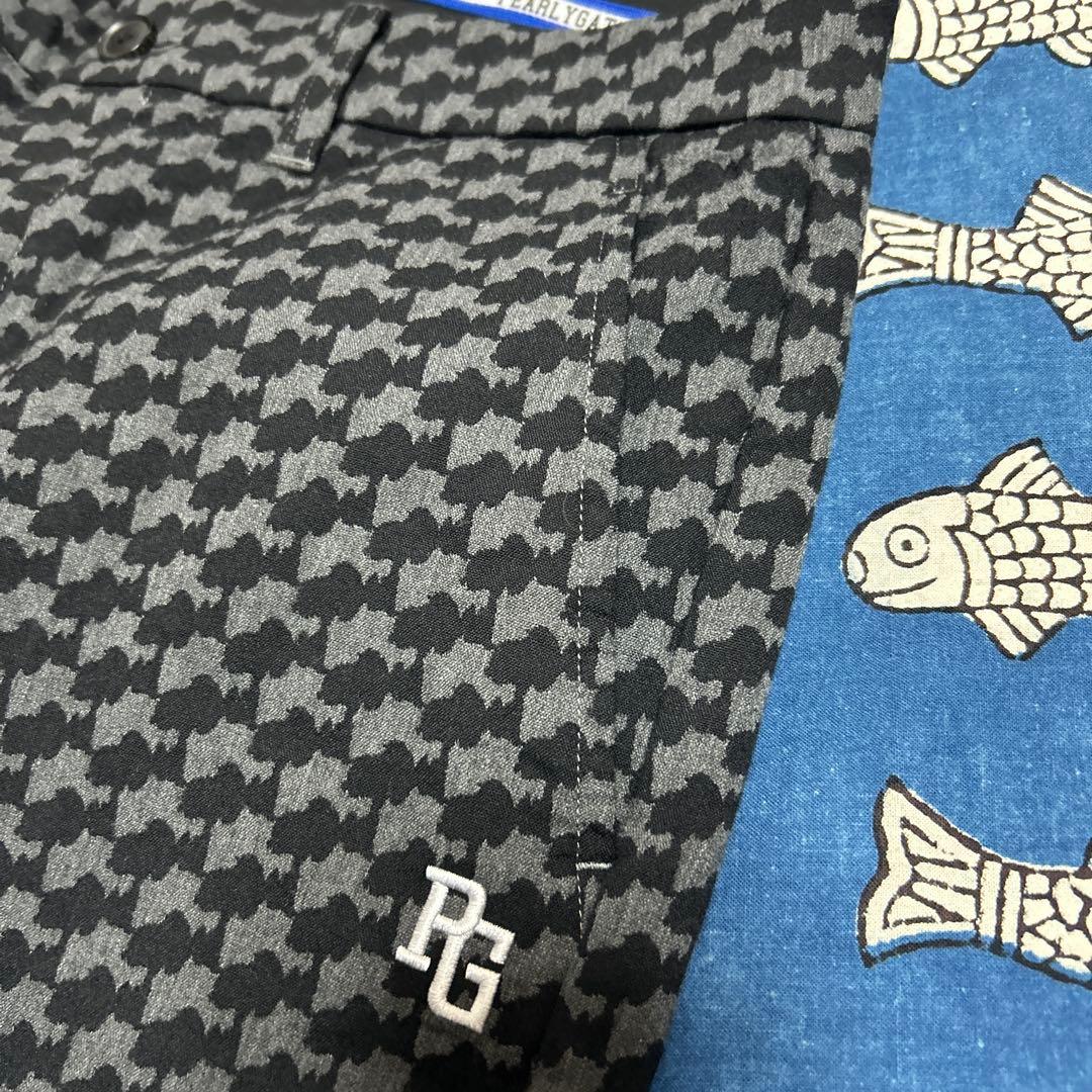 PEARLY GATES スヌーピー総柄パンツ　5