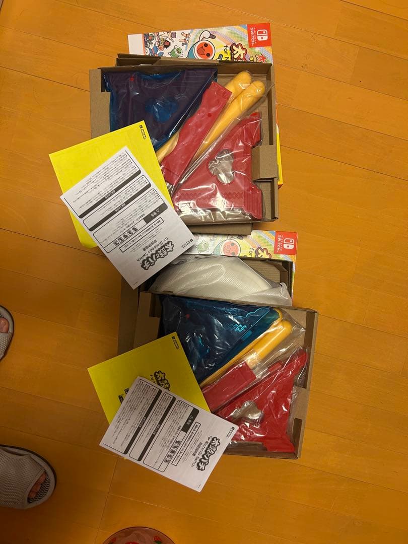 太鼓の達人専用コントローラー 太鼓とバチ 2台セット