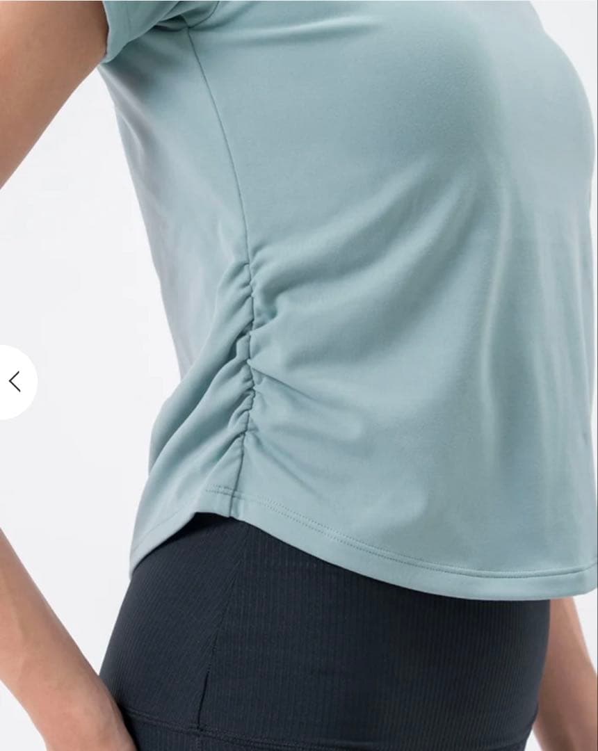 【新品未使用】LAVA SUKALA ヨガウエア サイドギャザーT