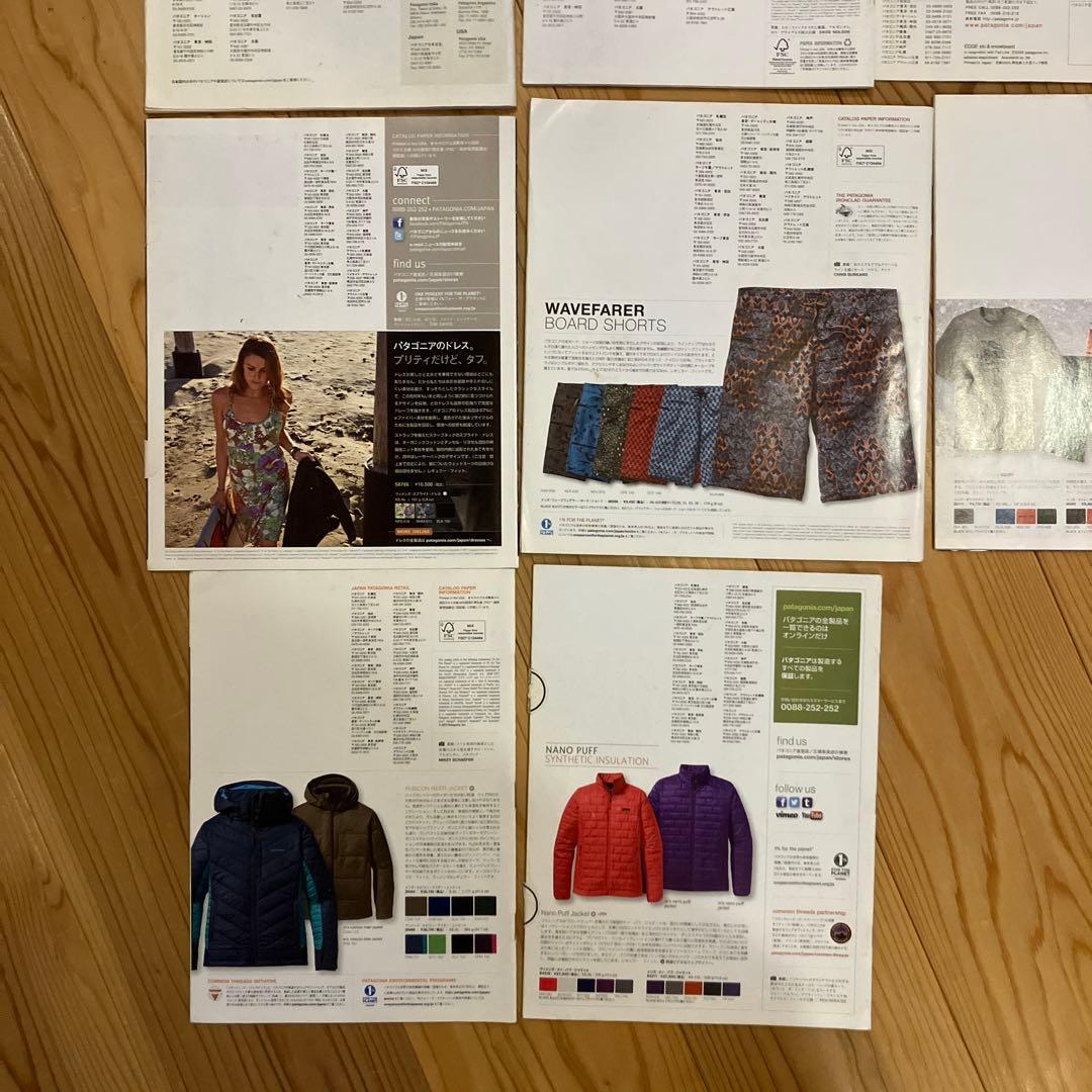 patagonia アウトドアカタログ 14冊セット