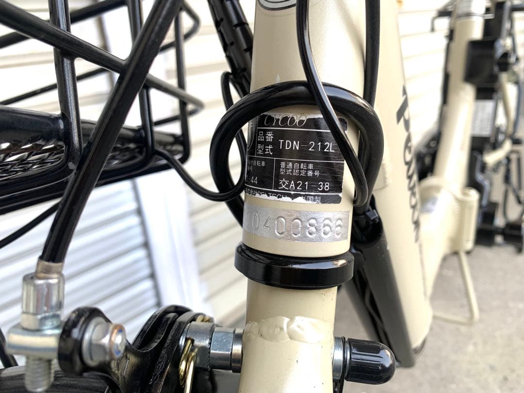 Peltech電動アシスト自転車BIKE 6速20インチ 動作確認済