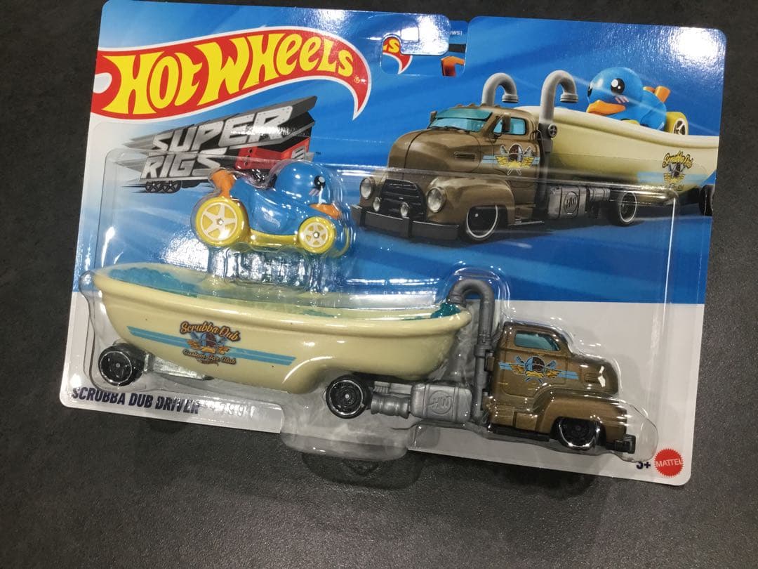新品 ホットウィール スーパーリグ GALACTIC SCRUBBA DUB