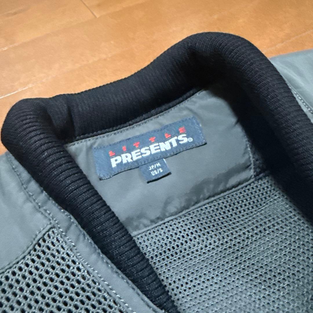 リトルプレゼンツ　V-26 メッシュベスト　Mサイズ　チャコールグレイ