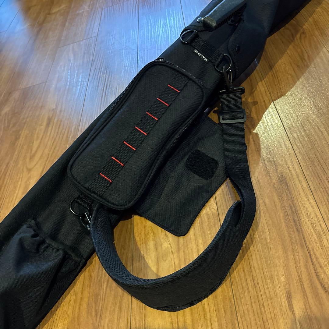 ROBUSTIN スタンド付きキャディバッグ ブラック