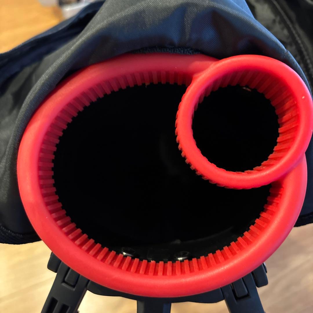 ROBUSTIN スタンド付きキャディバッグ ブラック