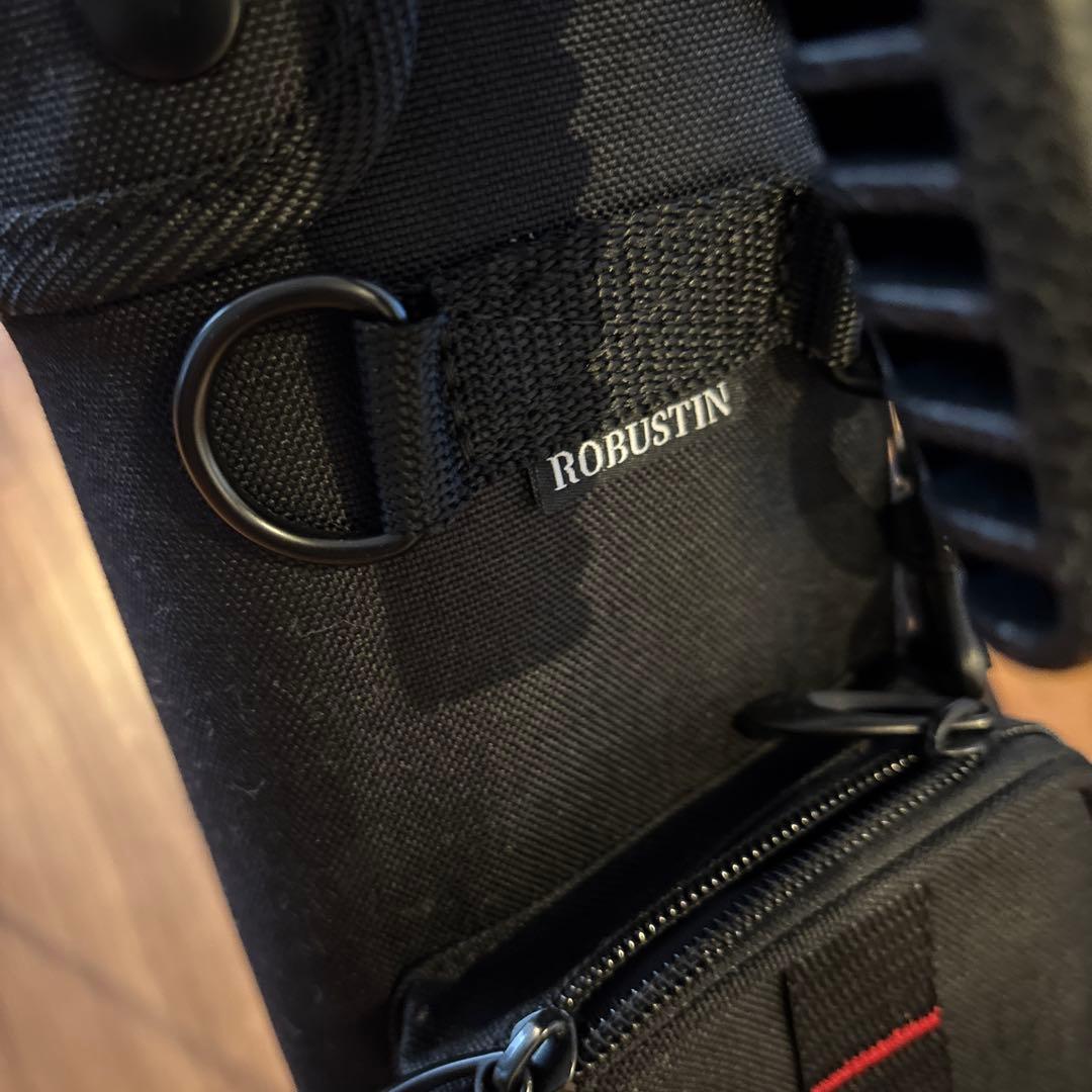 ROBUSTIN スタンド付きキャディバッグ ブラック