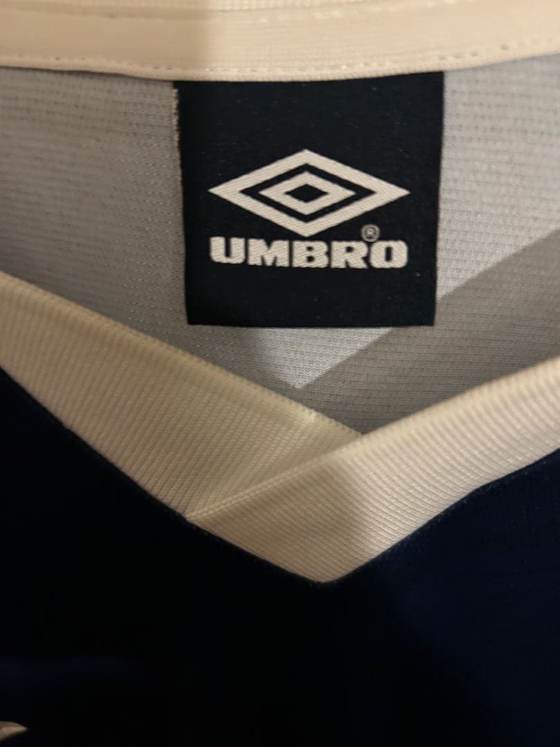 UMBRO ネイビー 長袖ポロシャツ　フリークスストア　FREE L