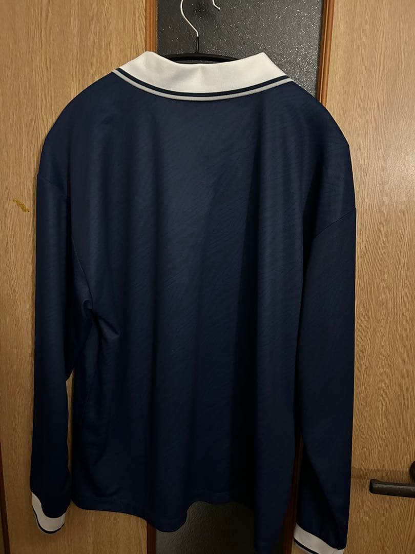 UMBRO ネイビー 長袖ポロシャツ　フリークスストア　FREE L