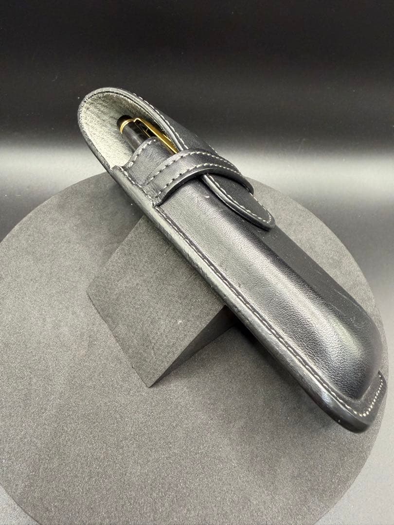 Pilot CUSTOM 74 万年筆　グランセ&ボールペン　革製筆入れ