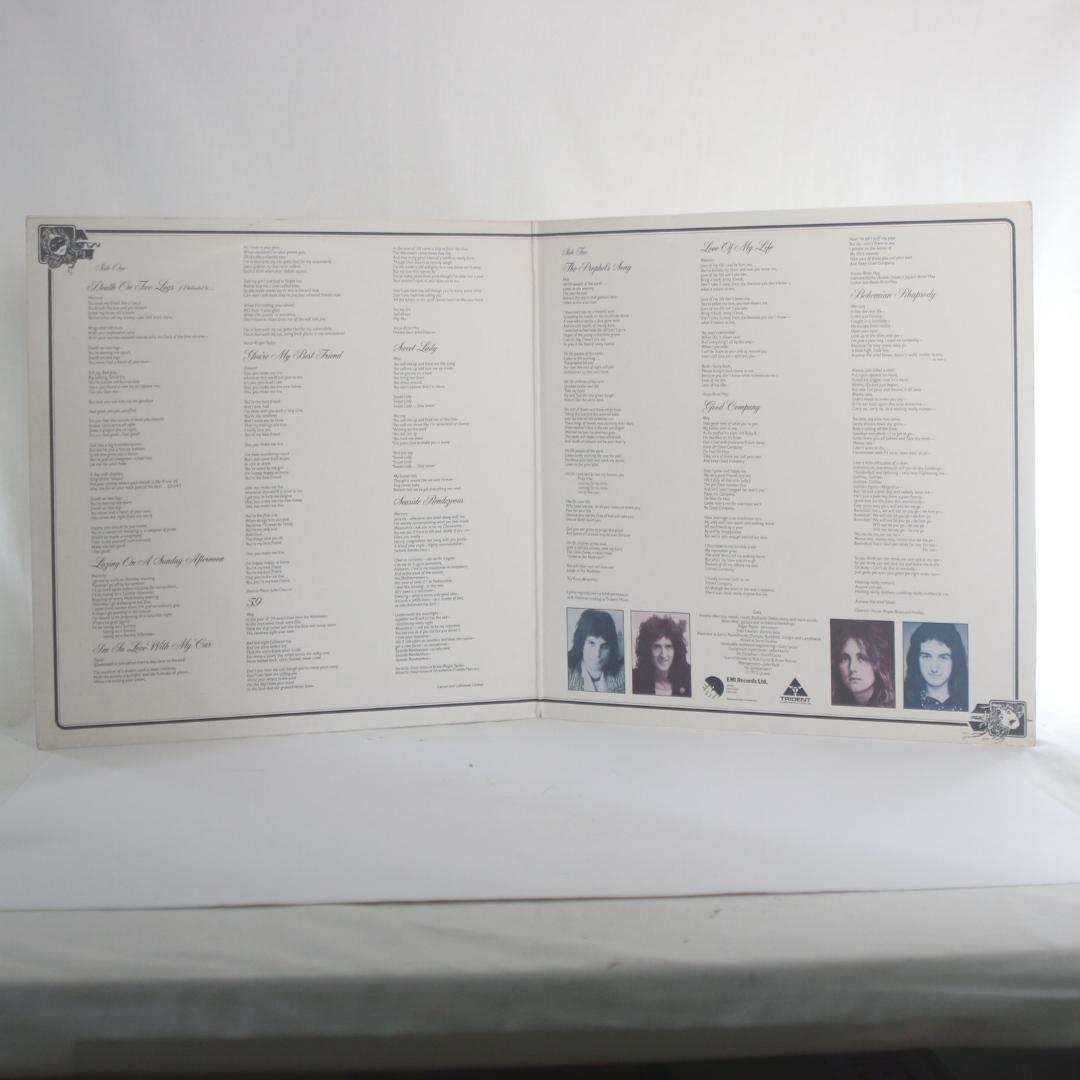 英LP Queen A Night at the Opera UKオリジナル盤