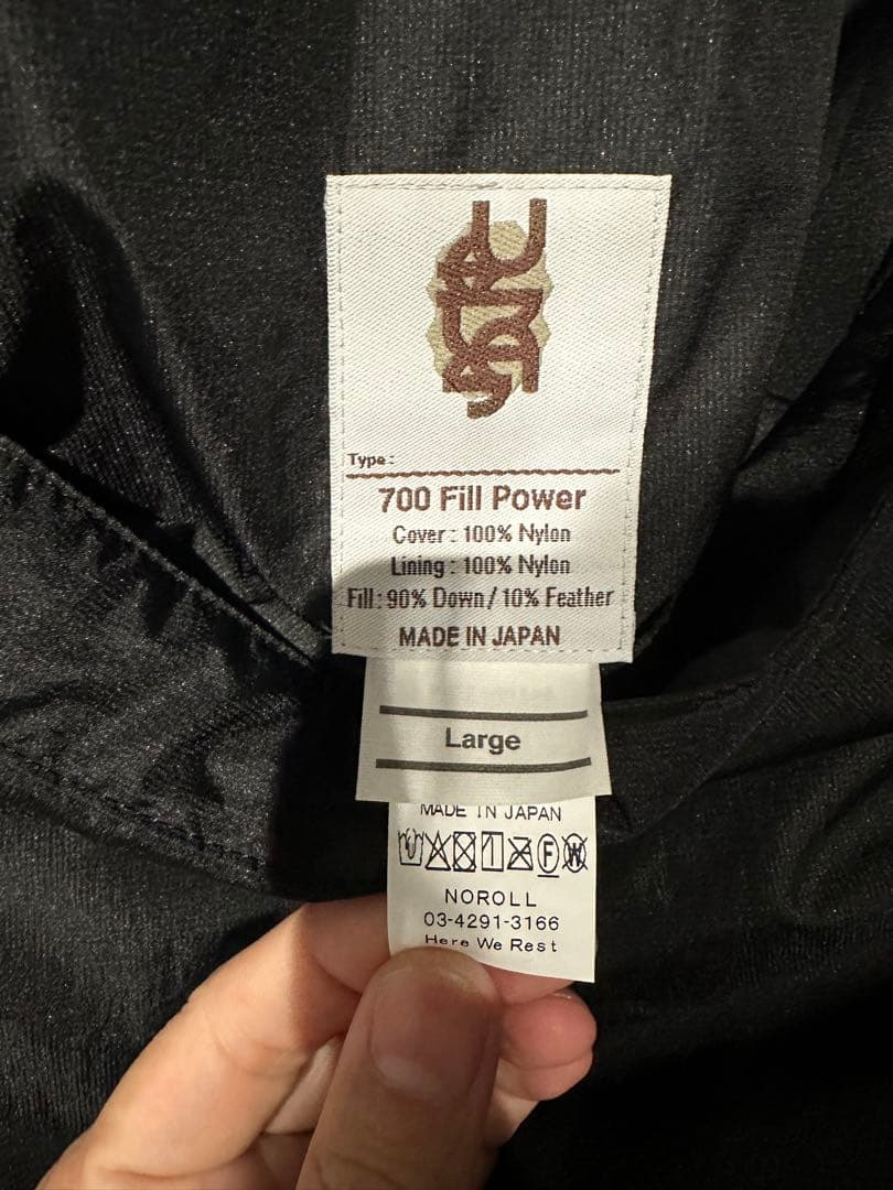 Development by NOROLL TWO FACE DOWN Lサイズ