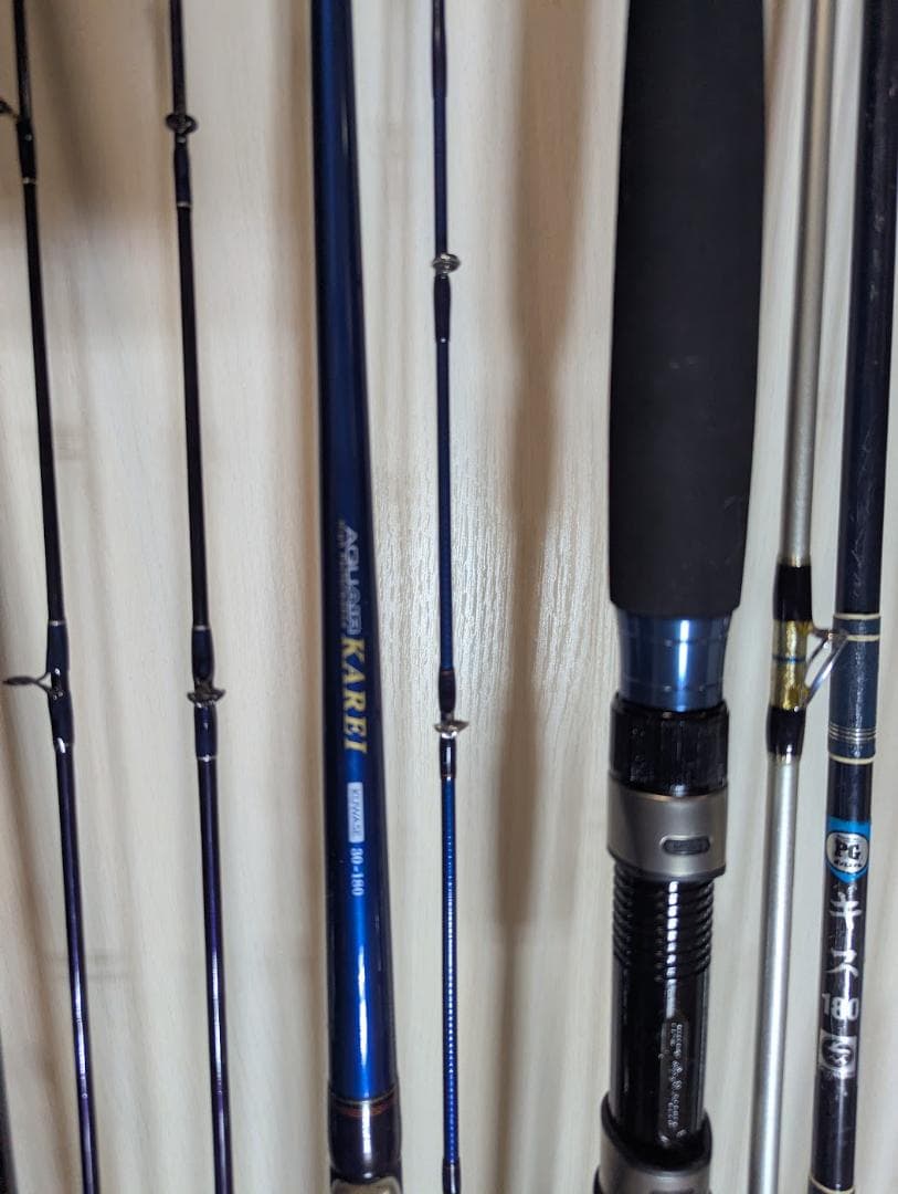 豪華8本！船釣りファミリーセット シマノ NEXUSロッドケース付 万能船竿