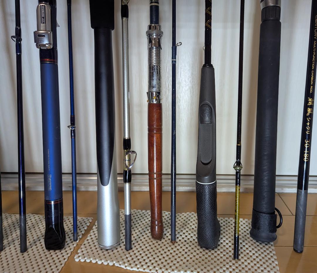 豪華8本！船釣りファミリーセット シマノ NEXUSロッドケース付 万能船竿