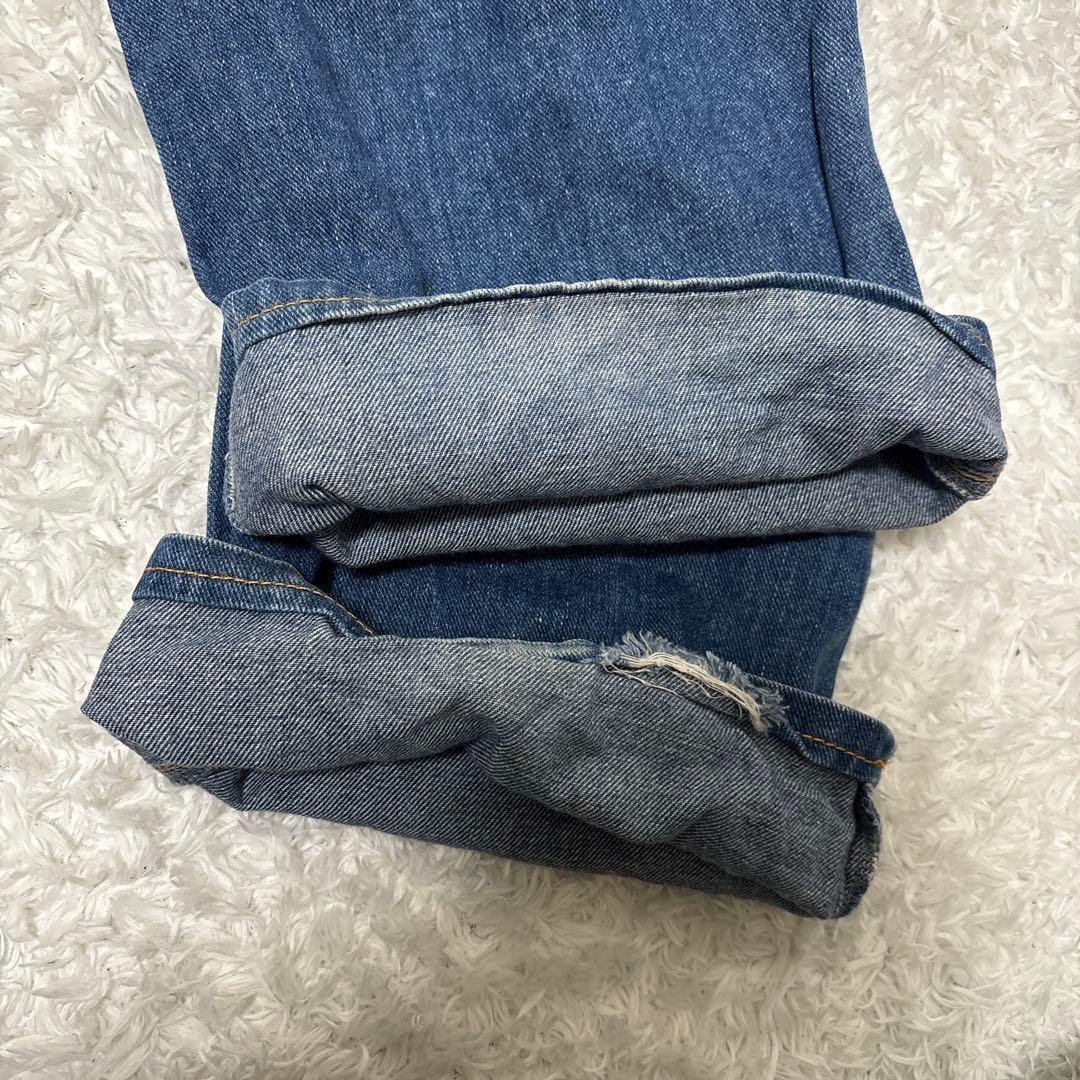 【希少】KENZO ケンゾー 北斎 波タグ 薔薇 刺繍 デニムパンツ バギー