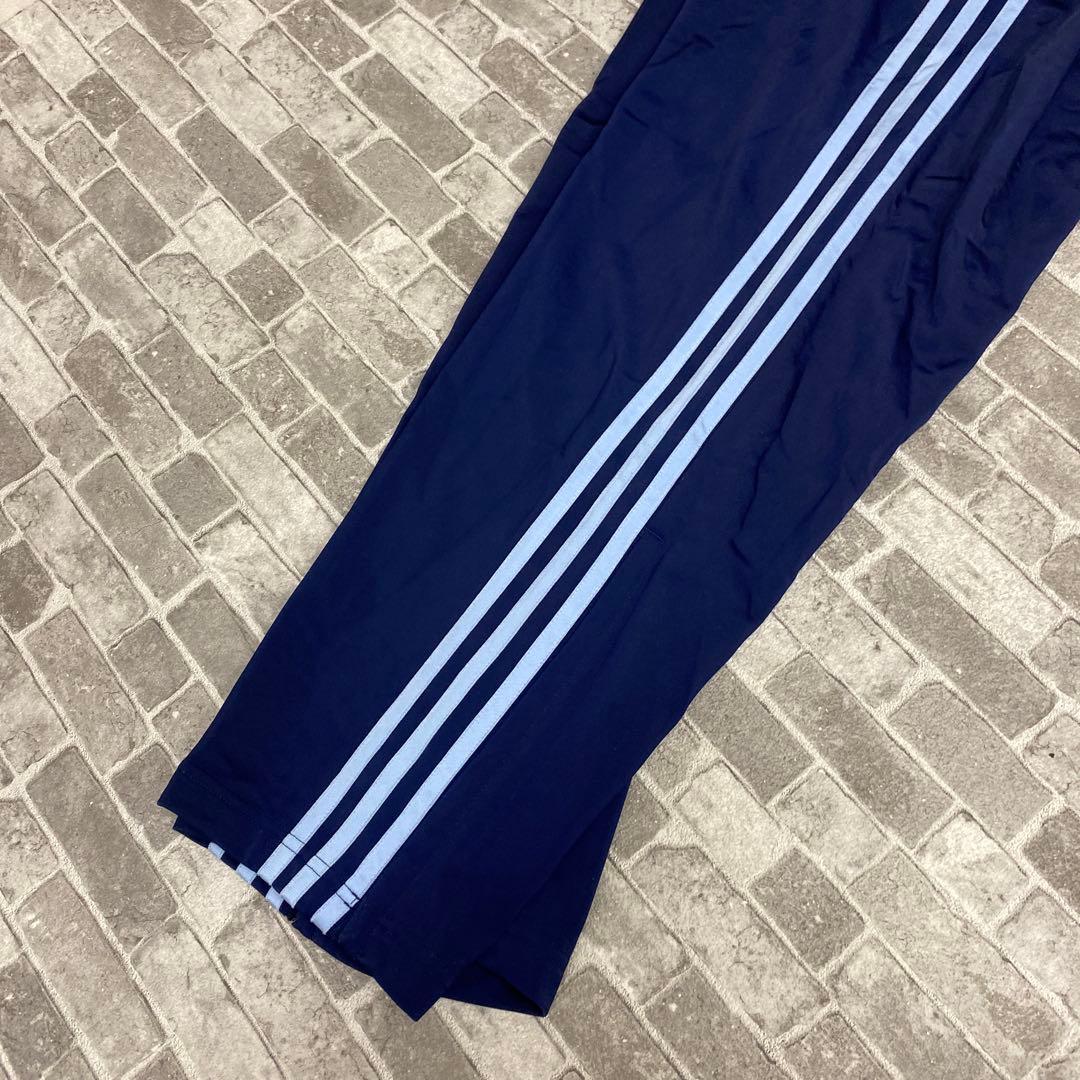 i150♪ アディダス　ジャージパンツ　XL ネイビー　タグ付き