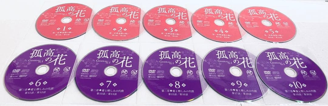 孤高の花　General&I 全31巻　レンタル版DVD 全巻セット