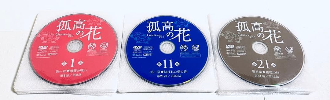 孤高の花　General&I 全31巻　レンタル版DVD 全巻セット