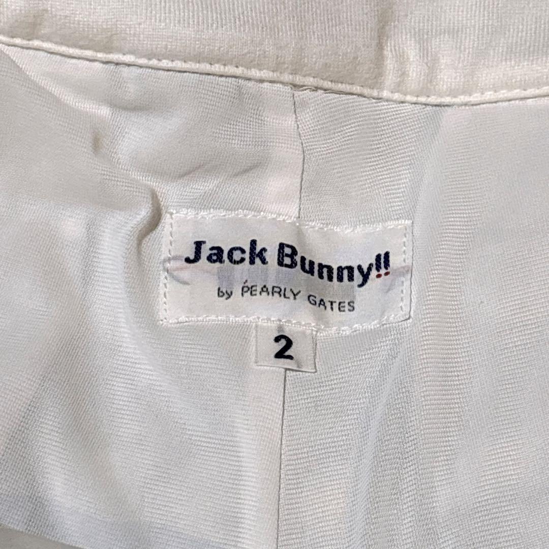 美品 ジャックバニー スカート 総柄 うさぎ ゴルフウェア レディース 2