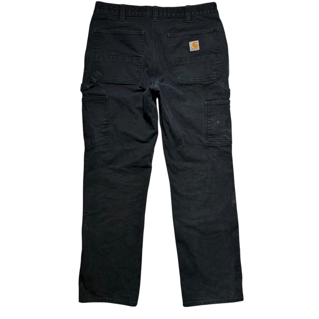 S*e様 カーハート ブラック ダブルニーダックペインターパンツ Carhart