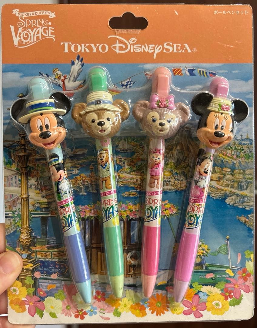 最終お値下げ！ディズニーシー　スプリングヴォヤッジ　ボールペンセット