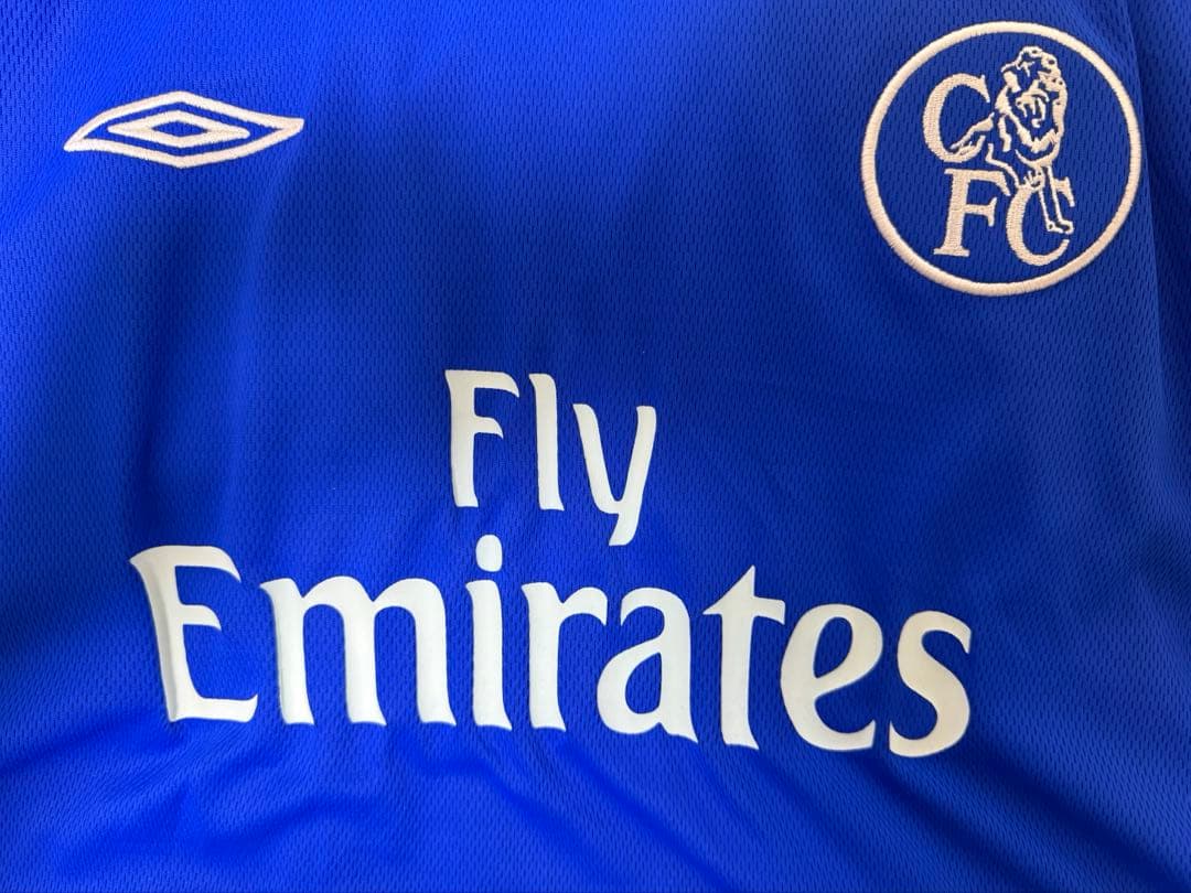 チェルシーFC 04-05 (H) ディディエ・ドログバ #15 長袖 XL