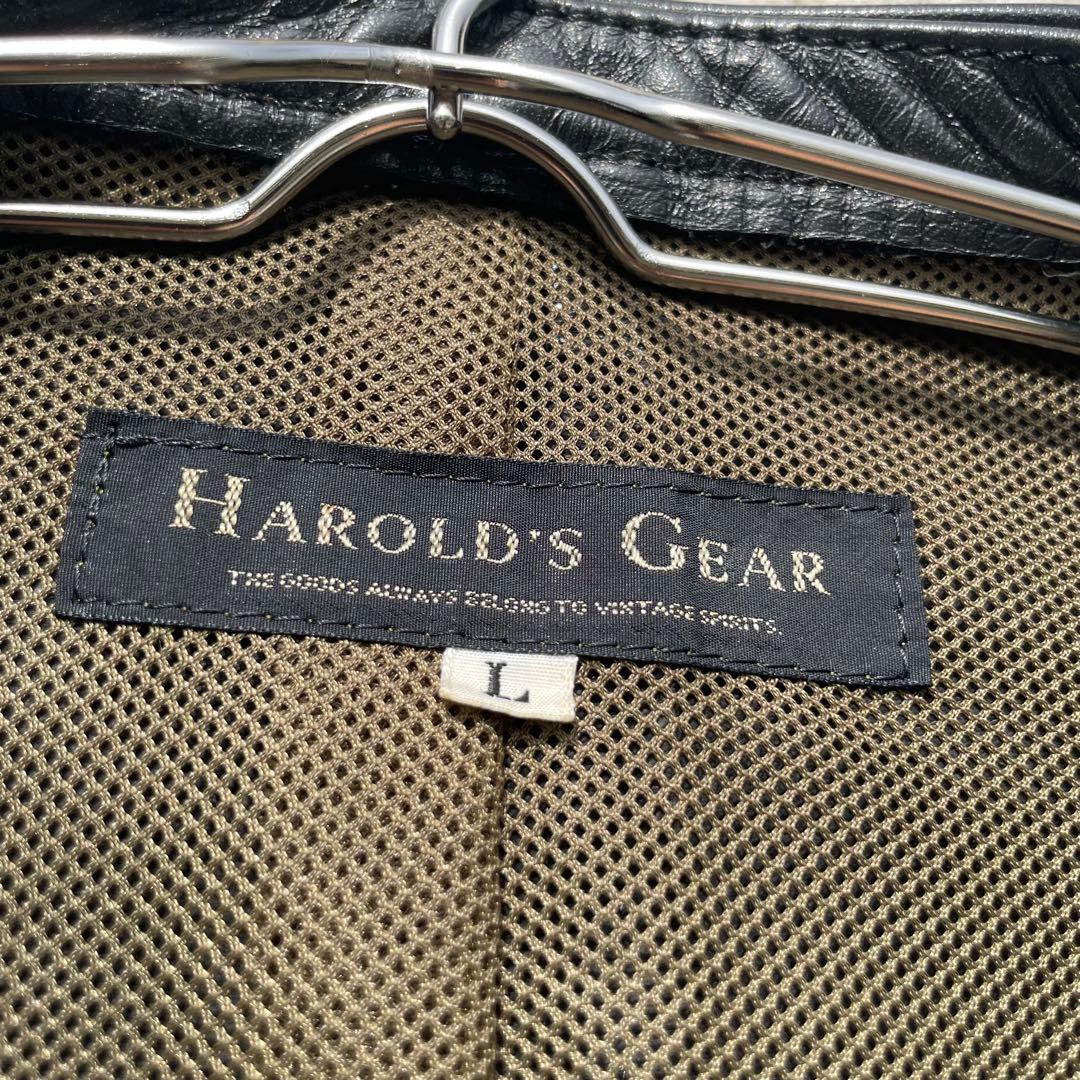 HAROLD'S GEAR　ホースハイド　L　レザー　Tシャツ