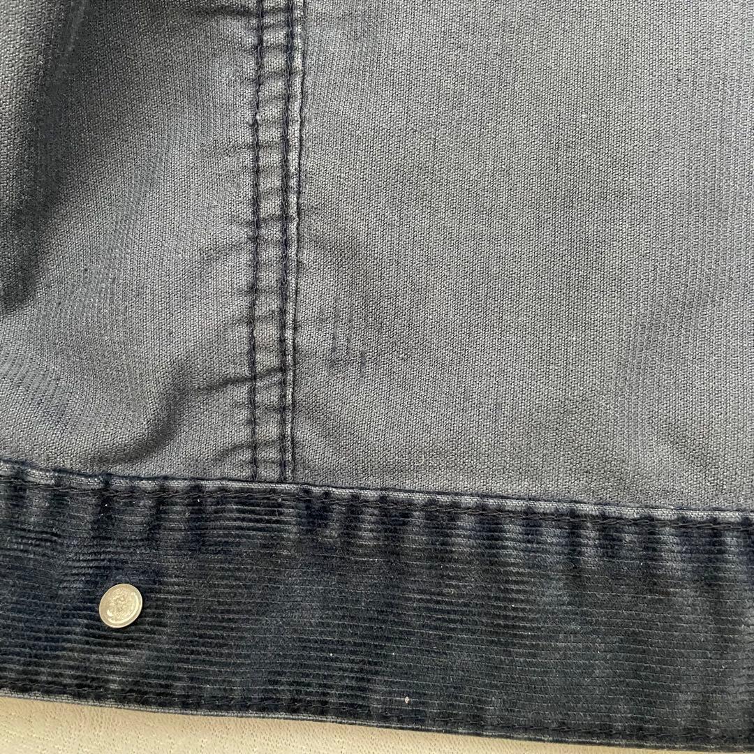 リーバイス コーデュロイジャケット 70s ネイビー 44 三角タグ