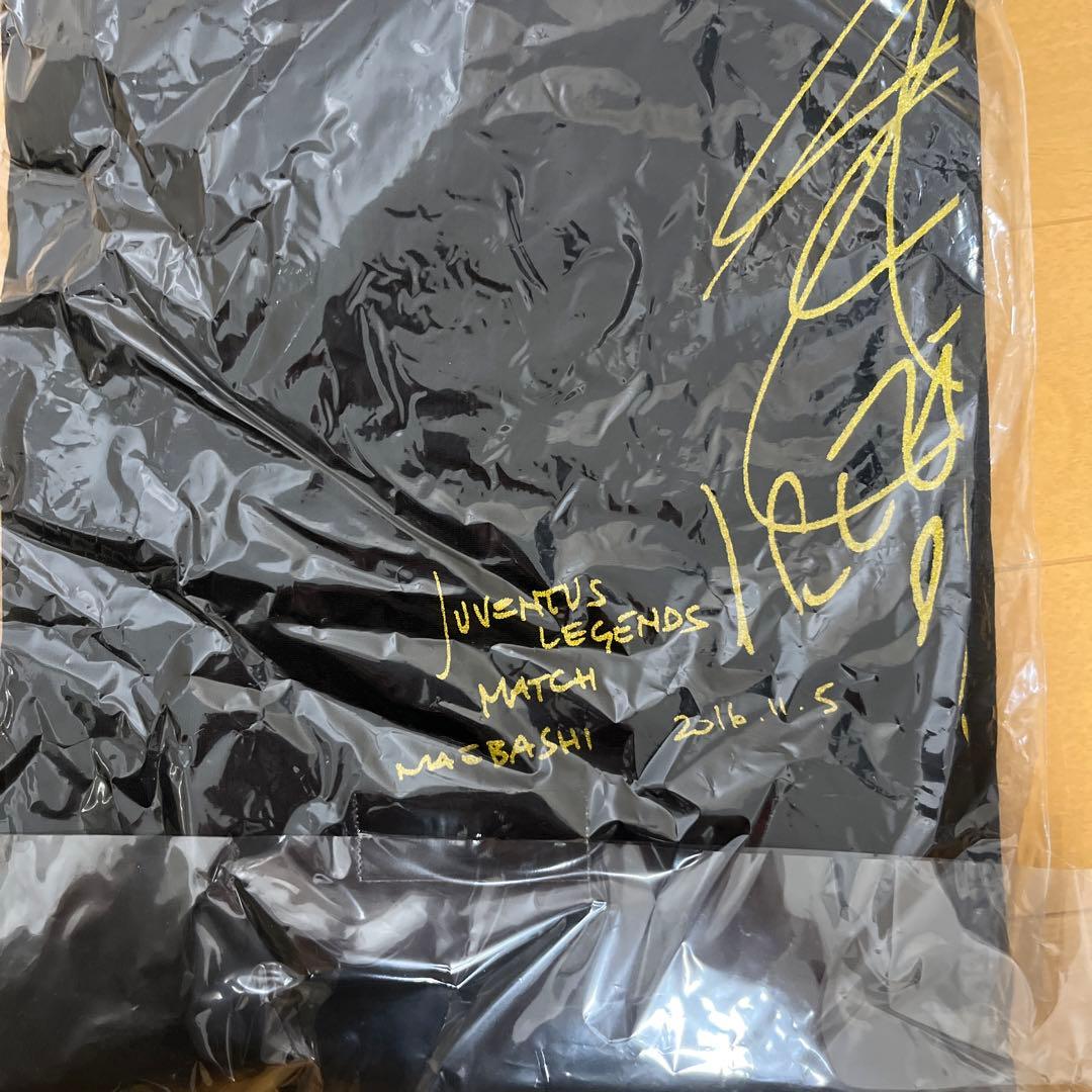 【週末値下】ユベントスレジェンド直筆サイン入りユニフォーム