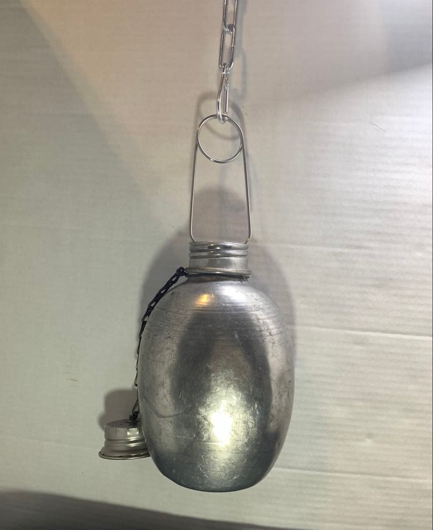 イギリス軍 軍放出品 40s ヴィンテージ キャンティーン 直火 アルミ 焚火