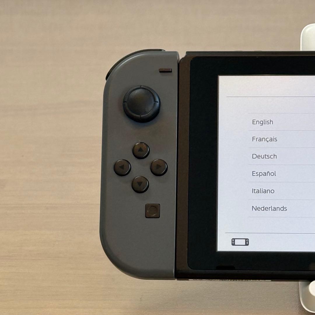 7-091 Switch 本体 バッテリー強化版 グレー 箱付き