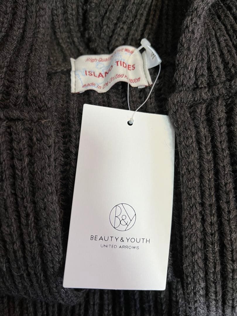 【新品】Ｂ＆Ｙ　ＡＲＲＯＷＳ　ニットパーカー　アイランドタイド　アローズ