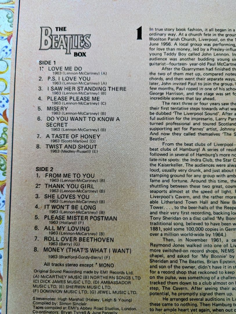 【希少ポスター付/8枚組】ザ・ビートルズ・ボックス リヴァプールより愛を込めて