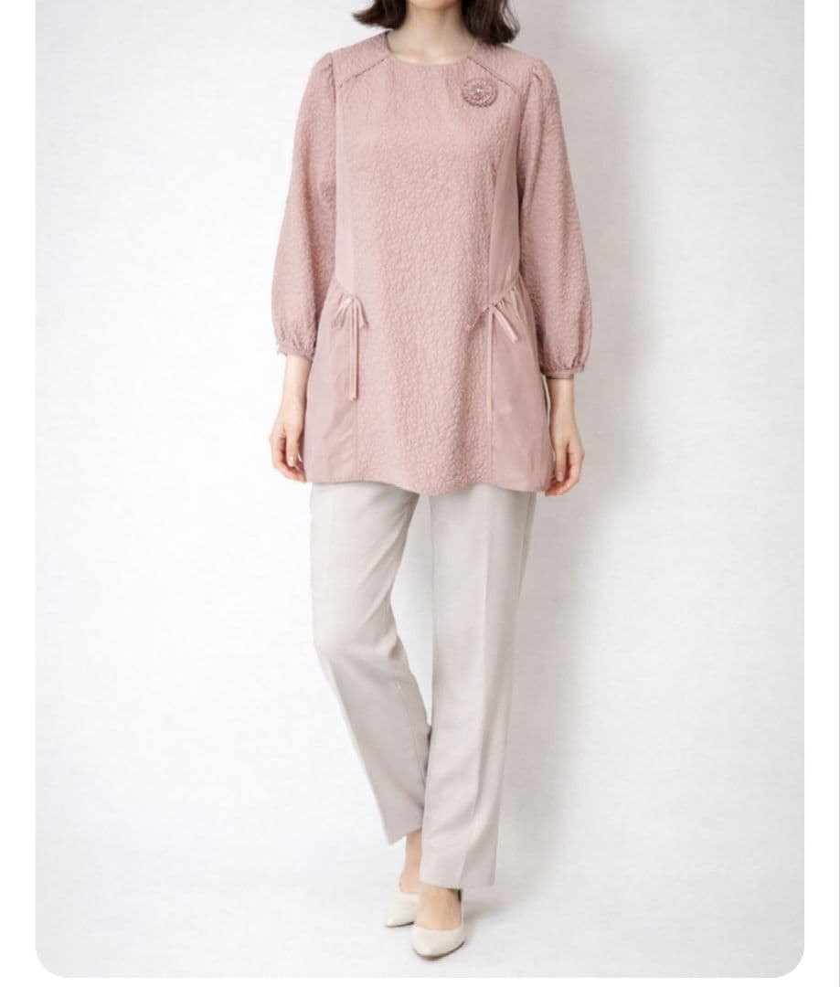 【新品】スーパービューティー♡チュニック42♡ピンク